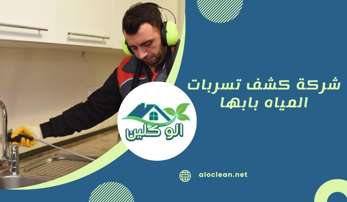 شركة كشف تسربات المياه بابها